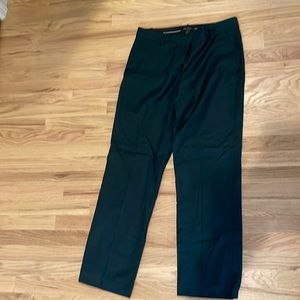 Like New Hunter green Ann Taylor trouser pants; size 10